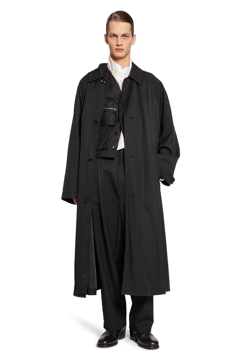 LEMAIRE MAN BLACK COATS