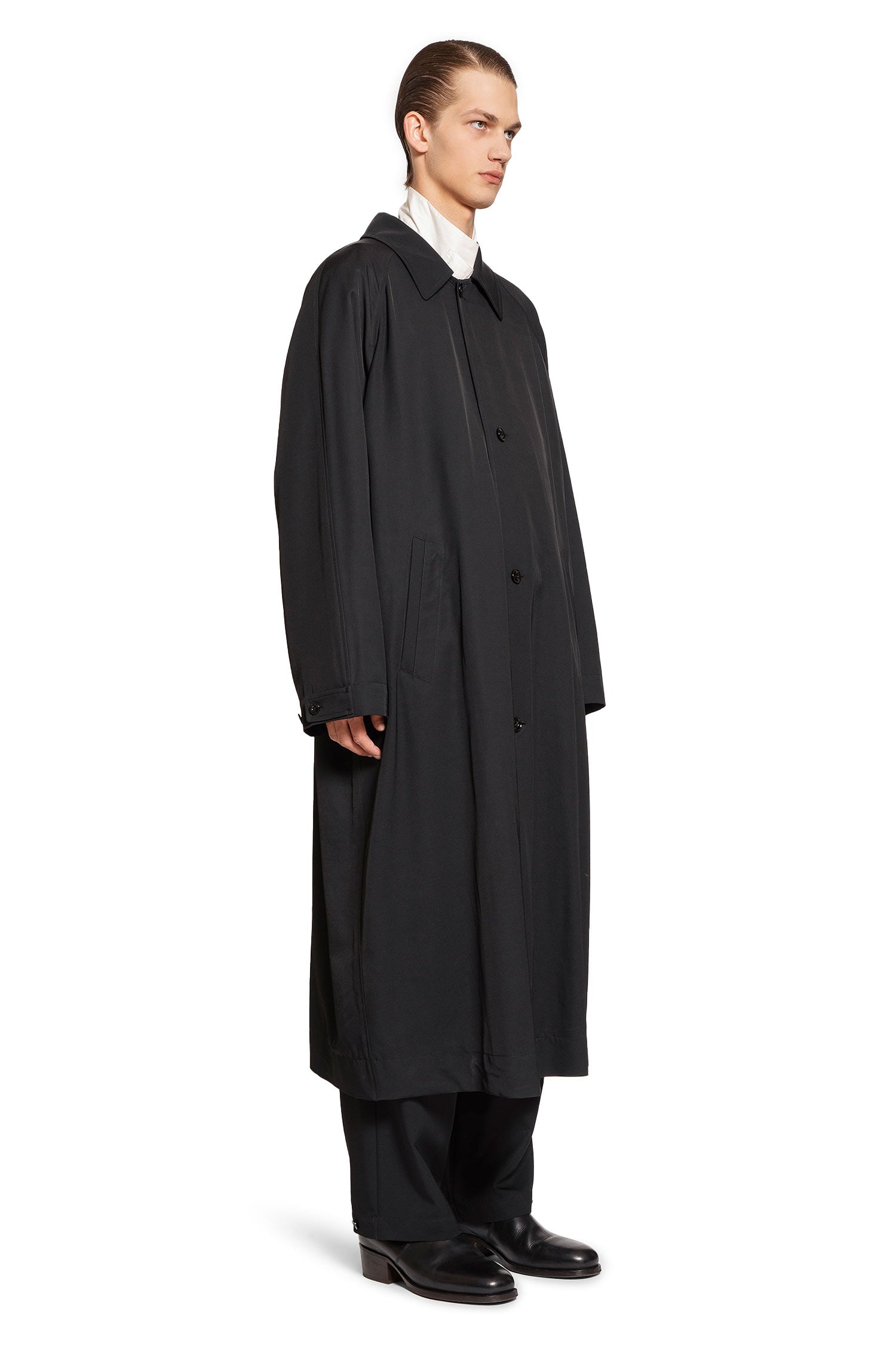 LEMAIRE MAN BLACK COATS