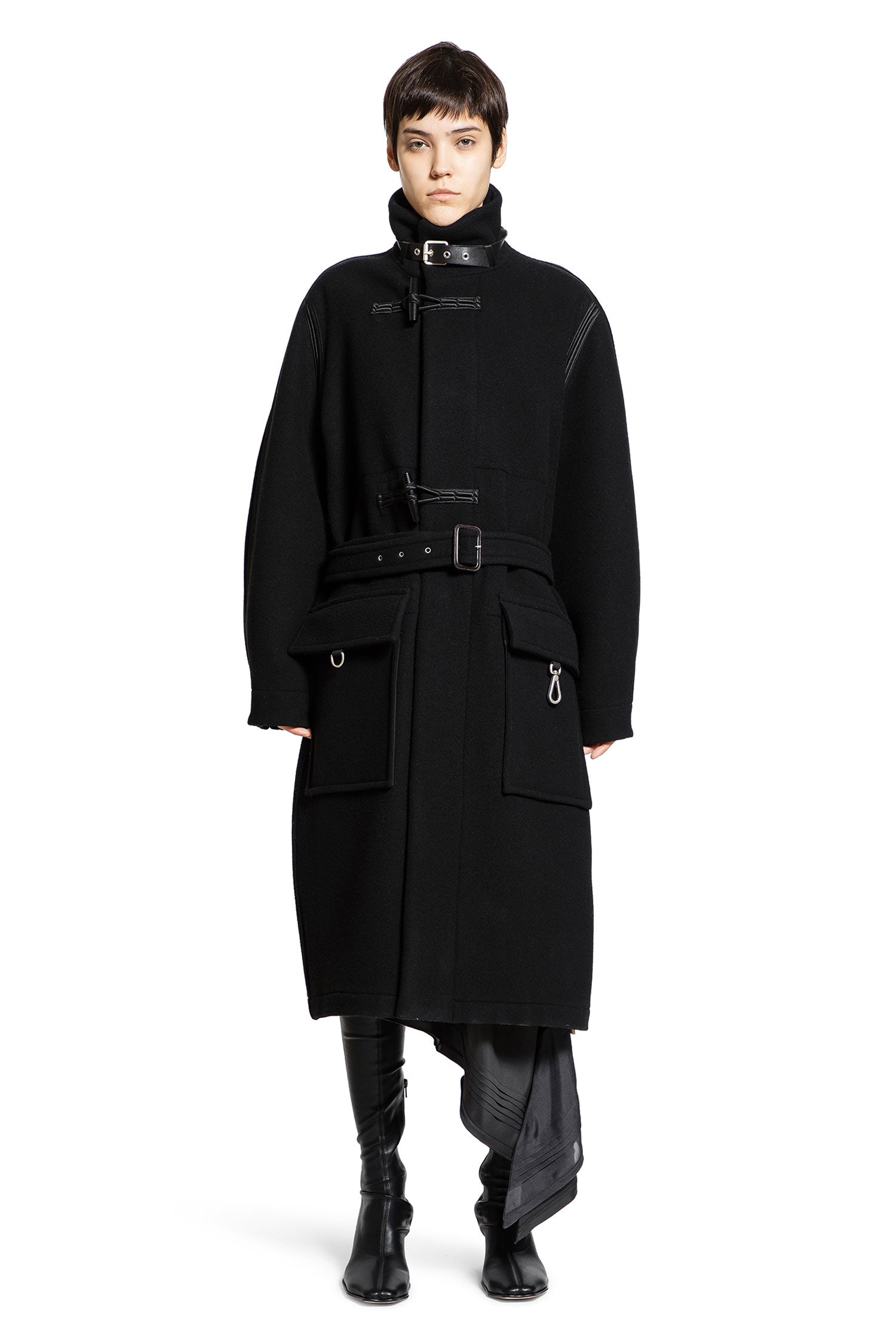 LEMAIRE UNISEX BLACK COATS