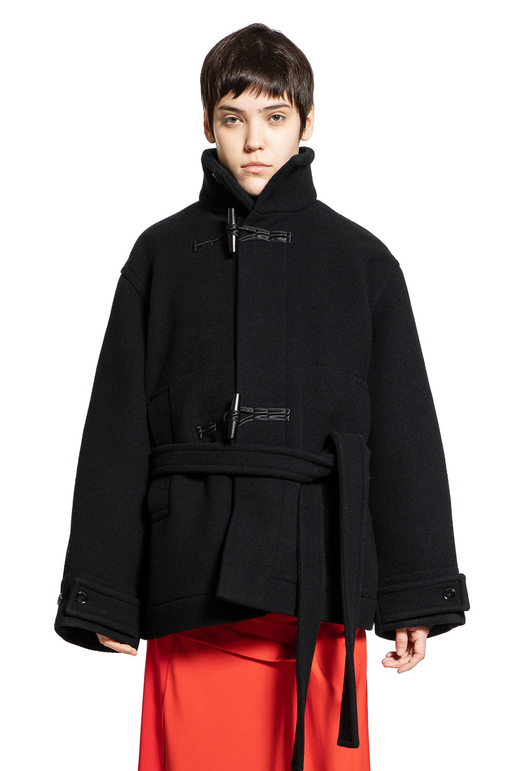 LEMAIRE Short Duffle Coat woman