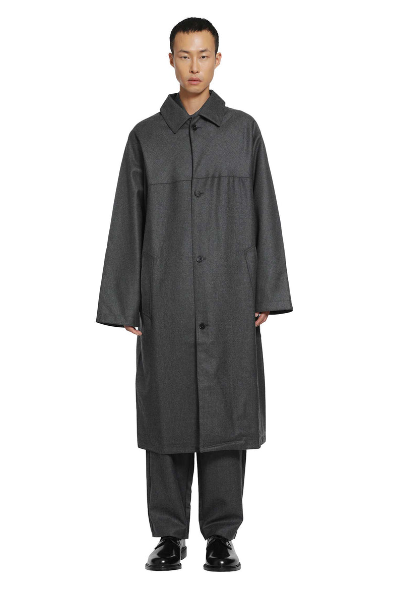 
              ROSE BURRITO Wool Flanell Coat man
            
