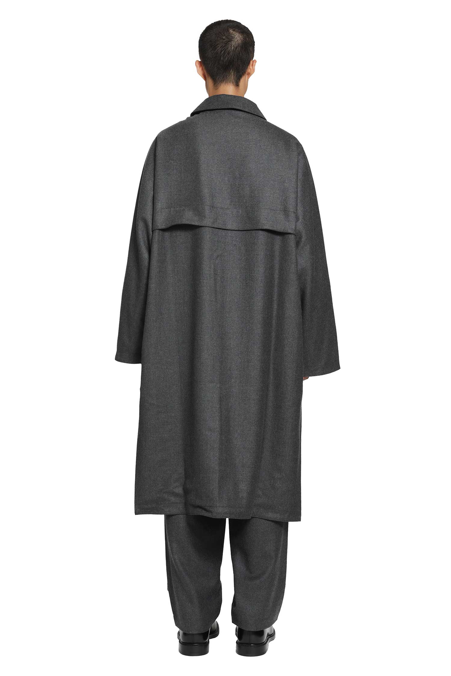 ROSE BURRITO Wool Flanell Coat man