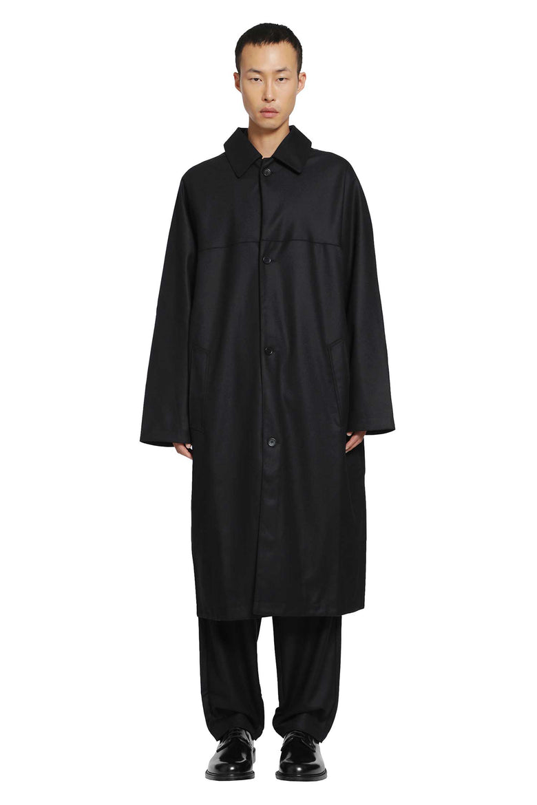 
              ROSE BURRITO Wool Flannel Coat man
            