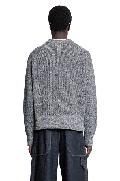 STUDIO NICHOLSON MAN GREY KNITWEAR