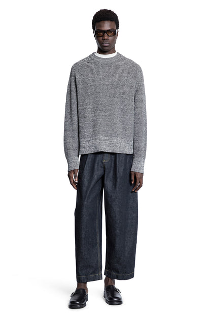 STUDIO NICHOLSON MAN GREY KNITWEAR