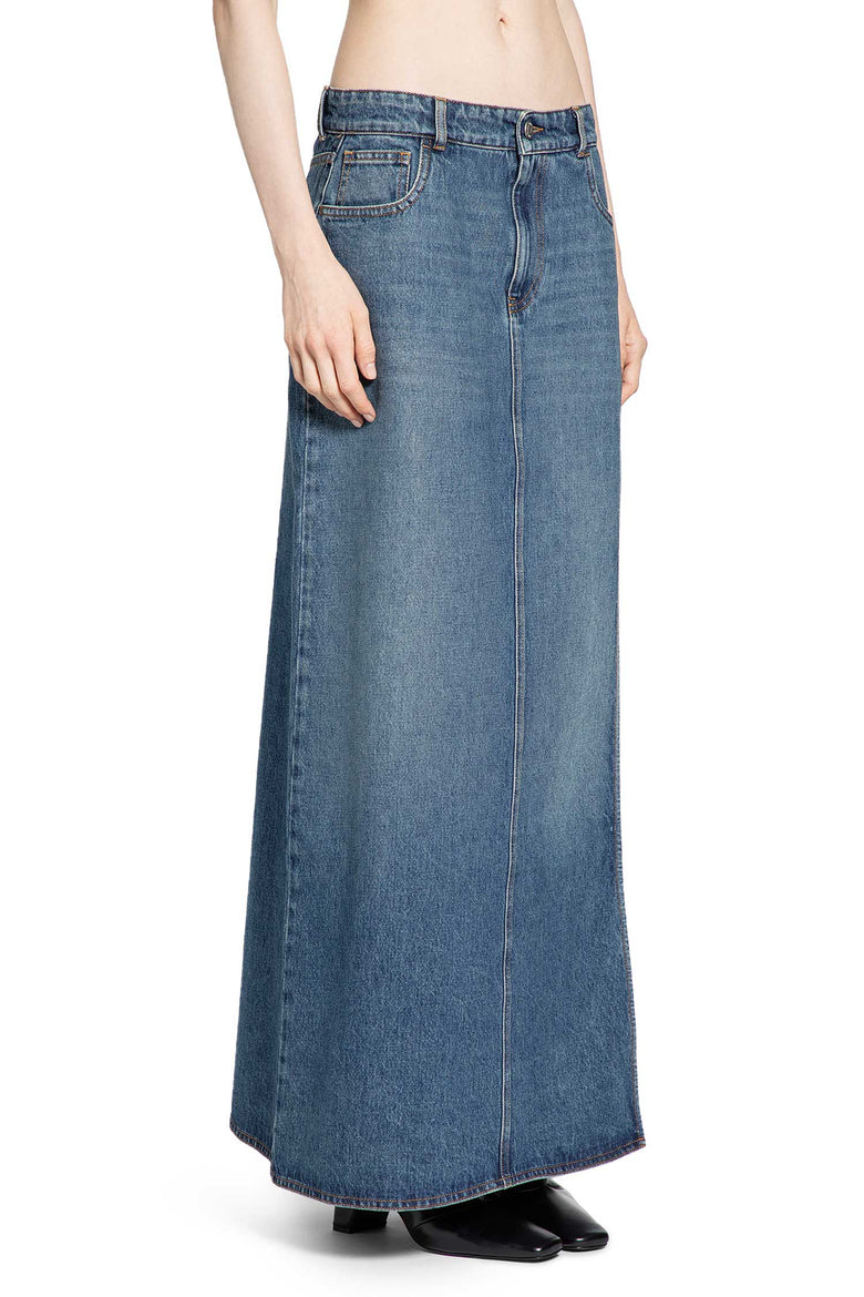 Garter Belt Denim Skirt