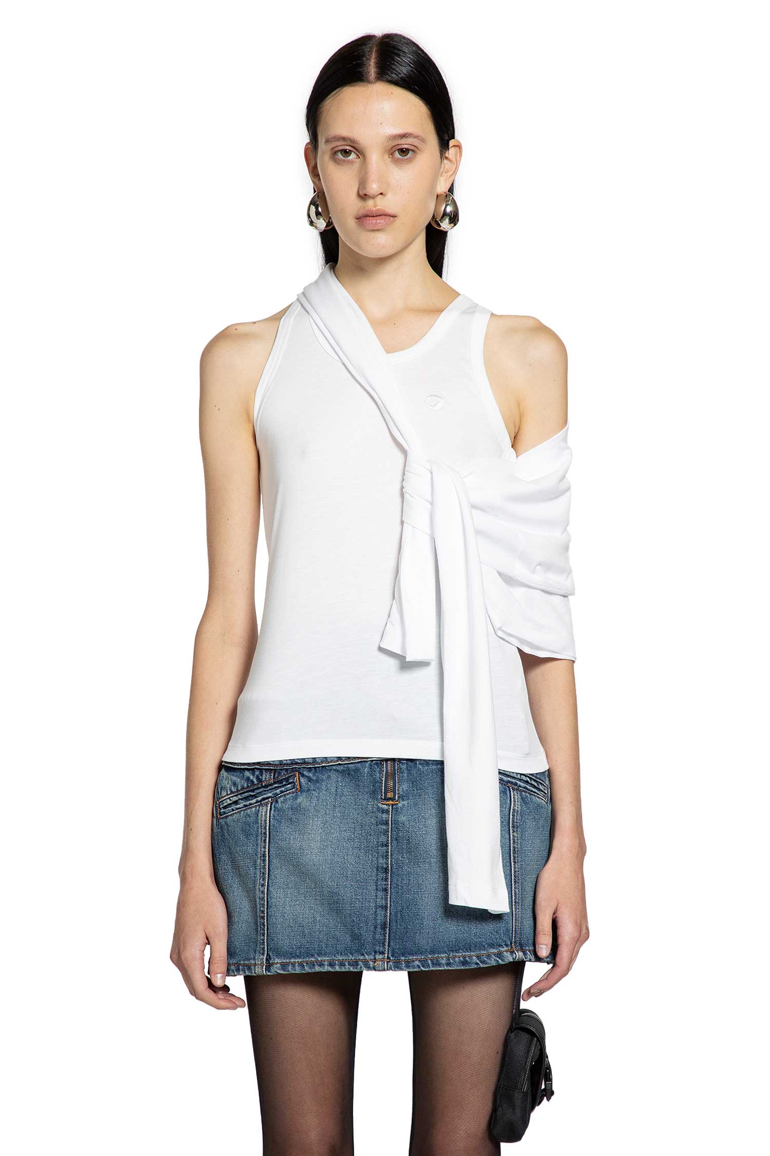Knotted Jersey Top