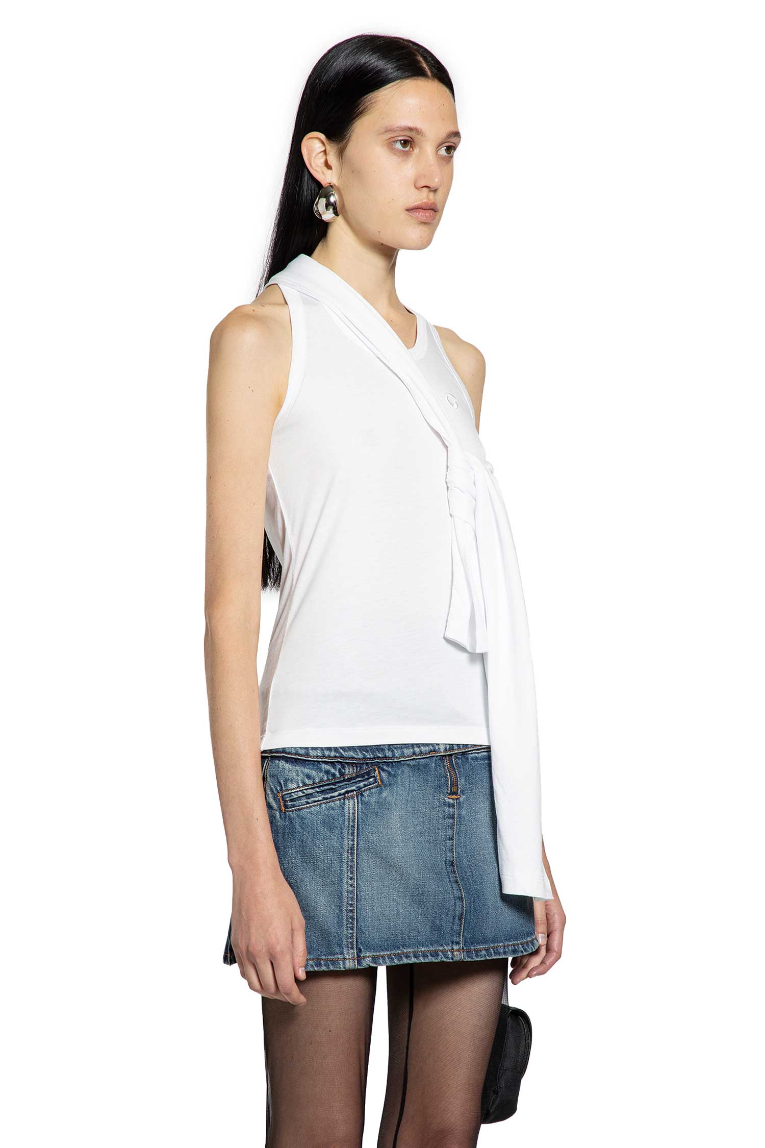 Knotted Jersey Top