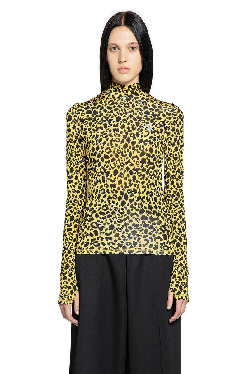 Leopard Print Second Skin Turtleneck - Antonioli.eu