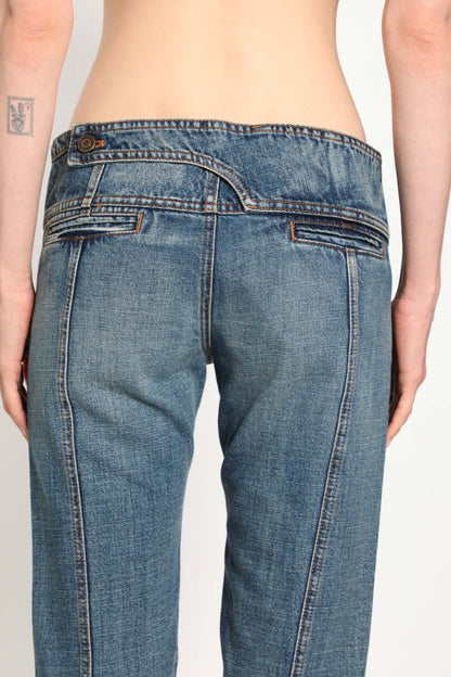 Yoke Denim Pants