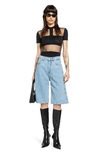 Denim Bermuda Shorts