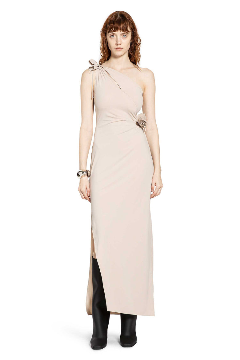 Asymmetric Flower Gown