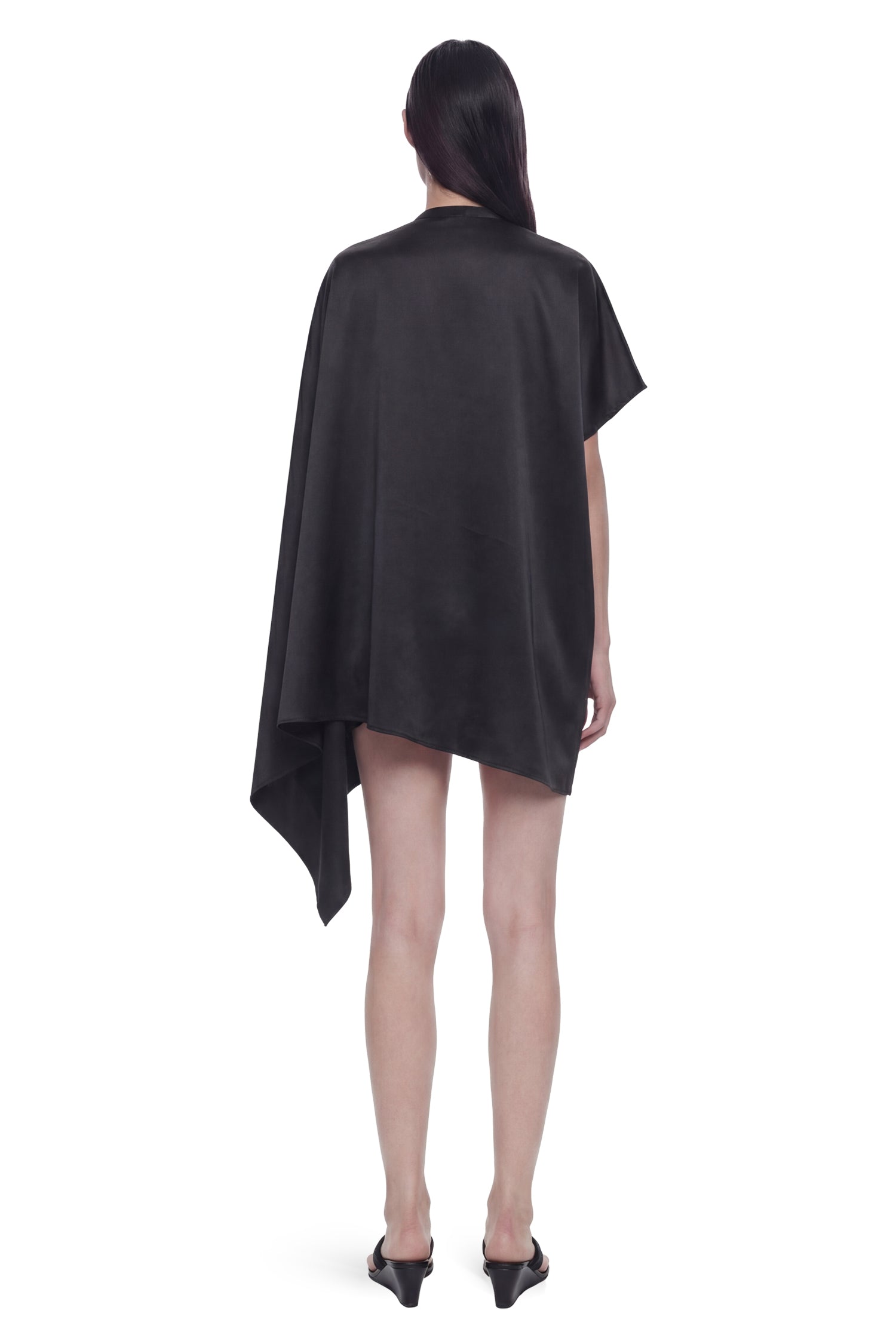 Zero Waste Draped Mini Dress