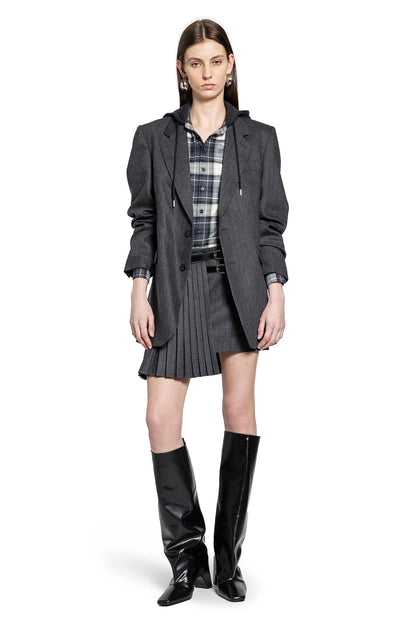 Prince of Wales Check Oversized Blazer