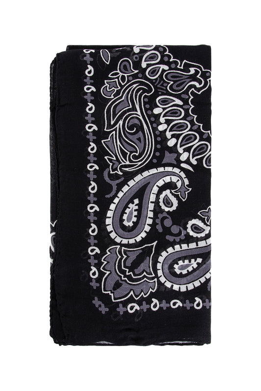 DESTIN UNISEX BLACK&WHITE SCARVES