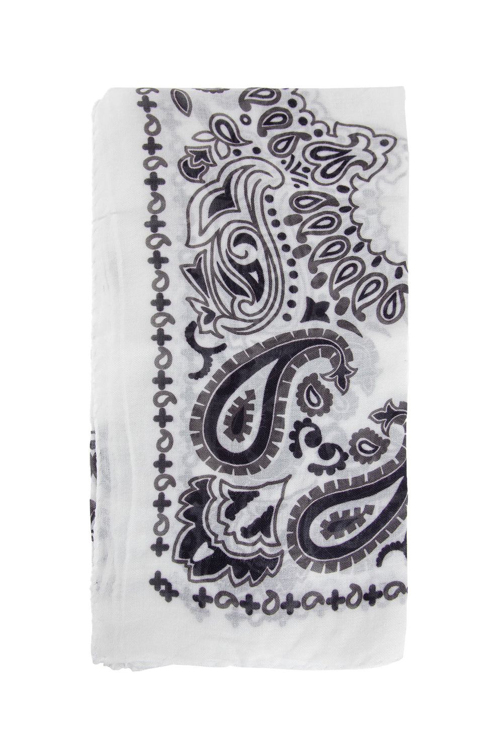 DESTIN UNISEX BLACK&WHITE SCARVES