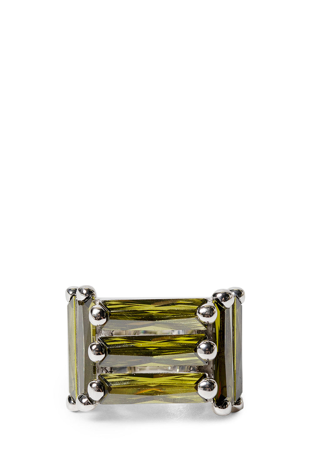 ALAN CROCETTI Crystallised Armour Ring woman