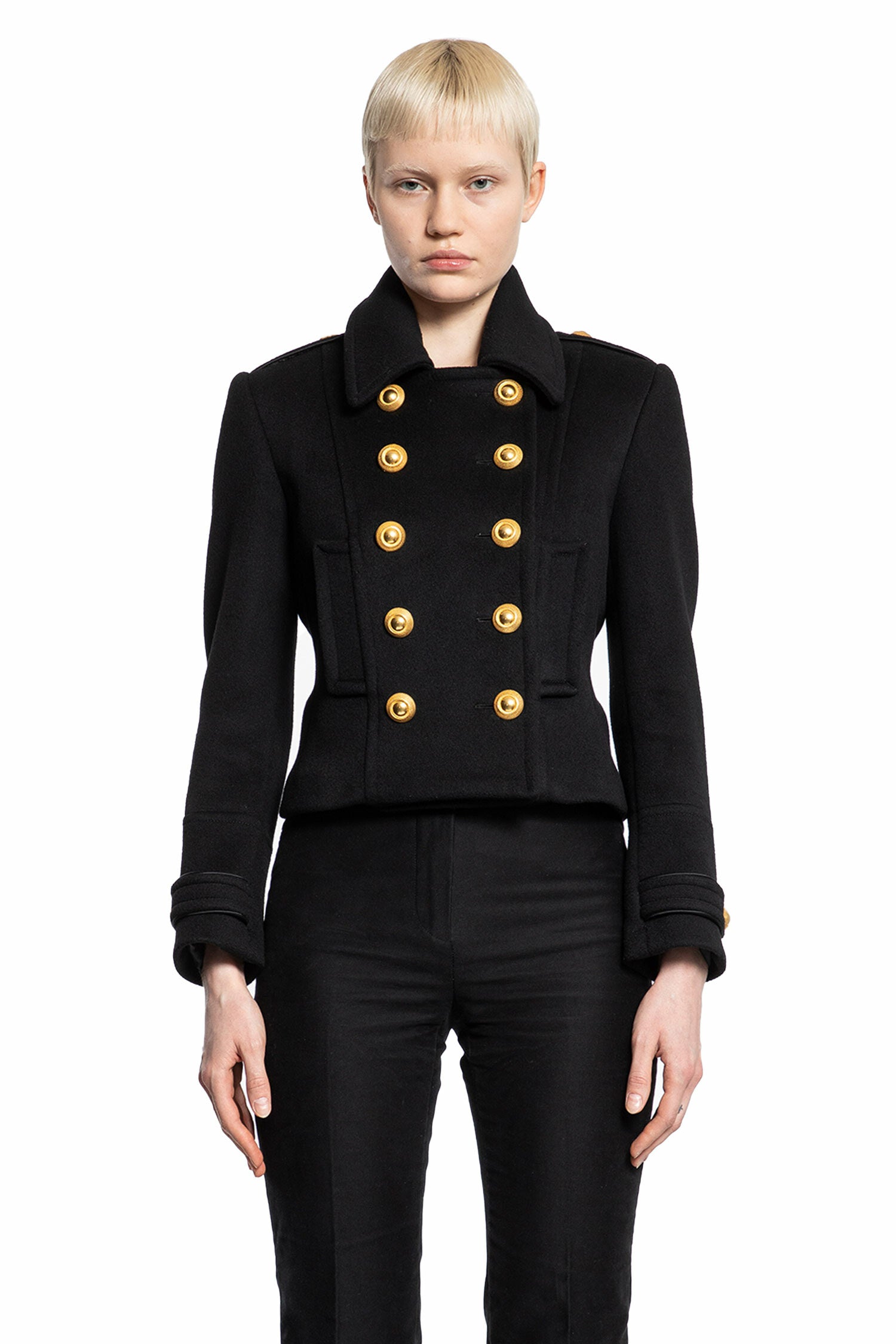 TOM FORD WOMAN BLACK JACKETS