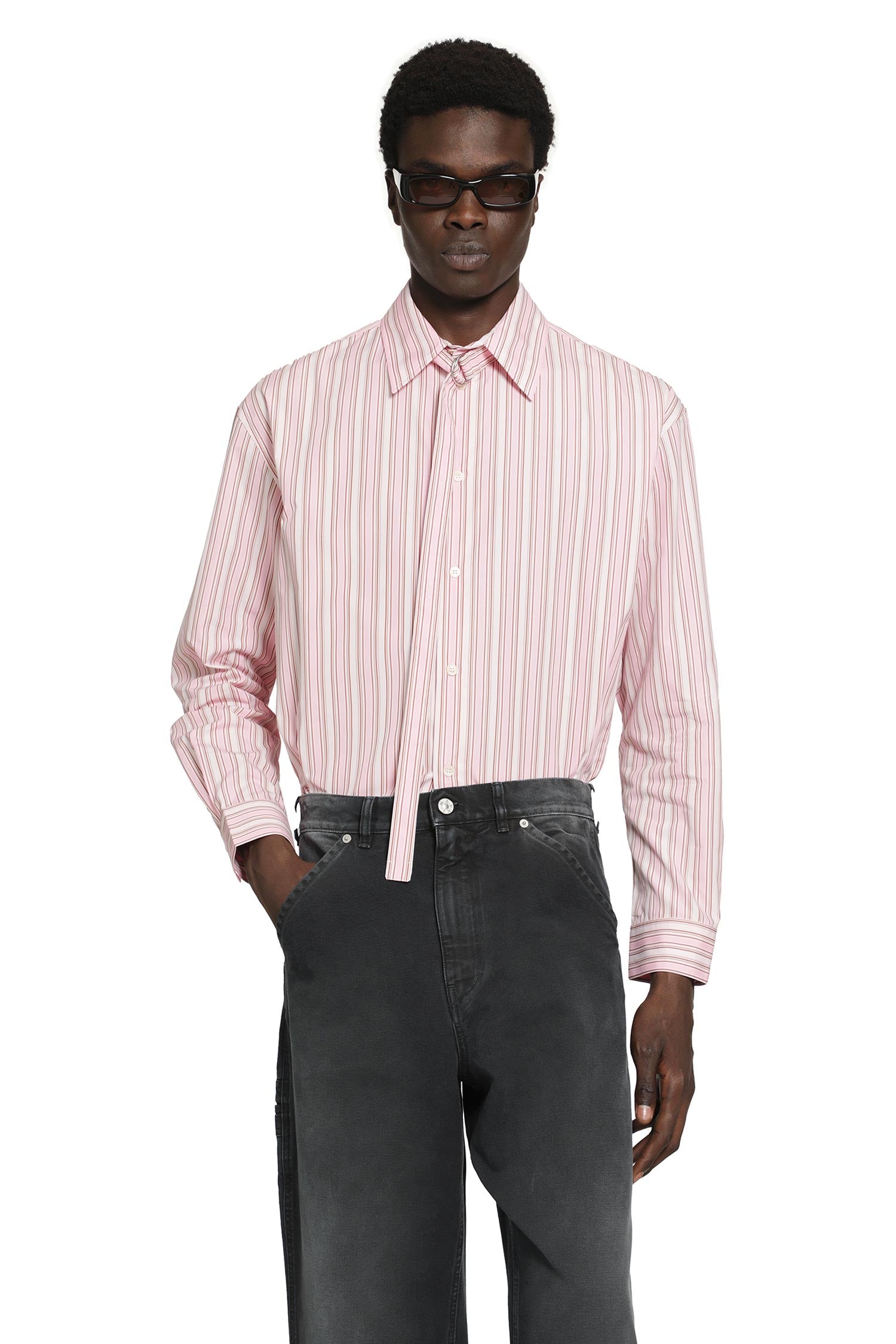 Striped Poplin Shirt