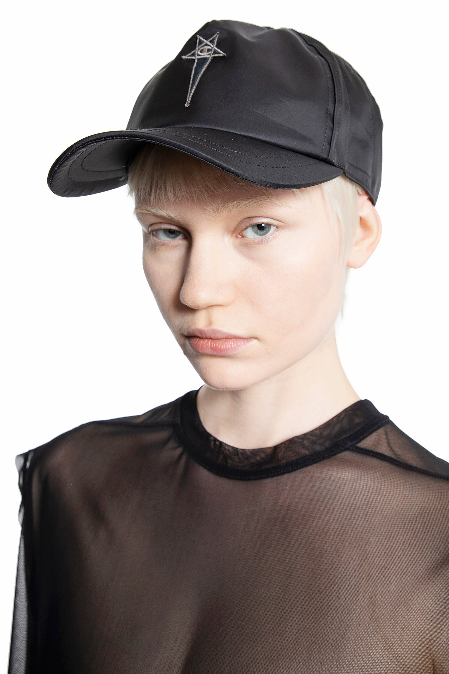 RICK OWENS WOMAN BLACK HATS