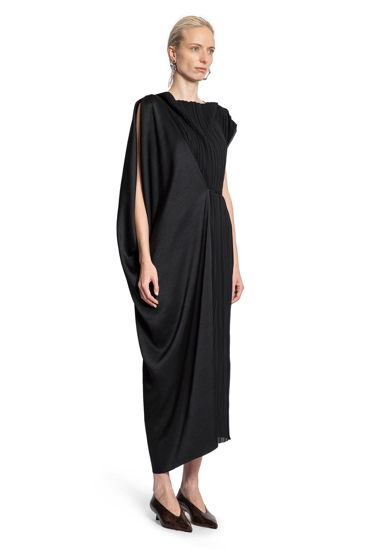 Sleeveless Reversible maxi Dress