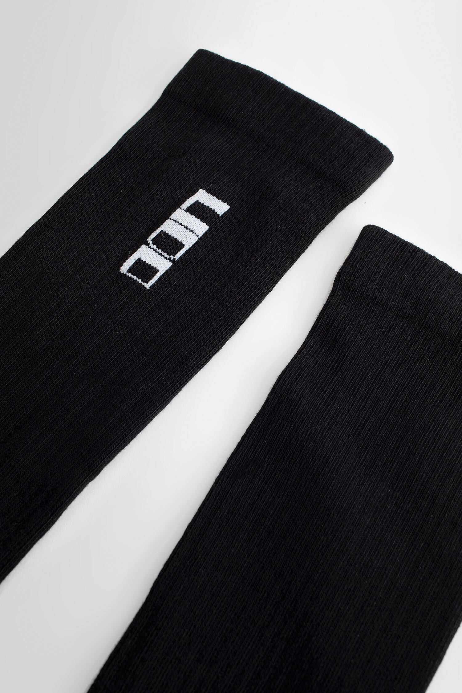 RICK OWENS UNISEX BLACK SOCKS