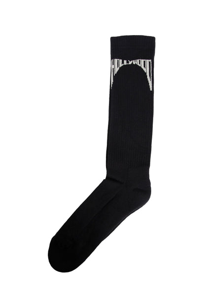 RICK OWENS DRKSHDW UNISEX BLACK&WHITE SOCKS