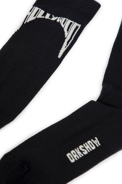 RICK OWENS DRKSHDW UNISEX BLACK&WHITE SOCKS