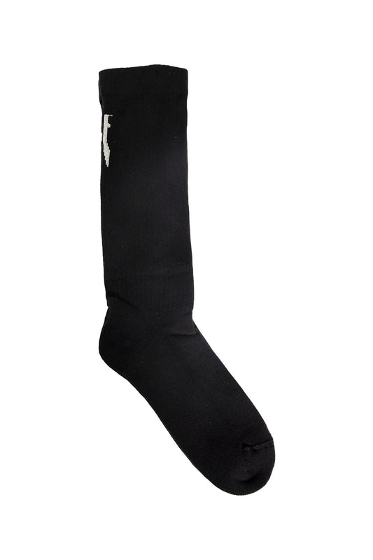 RICK OWENS DRKSHDW UNISEX BLACK SOCKS