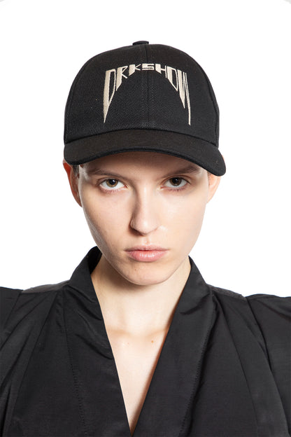 RICK OWENS DRKSHDW UNISEX BLACK HATS