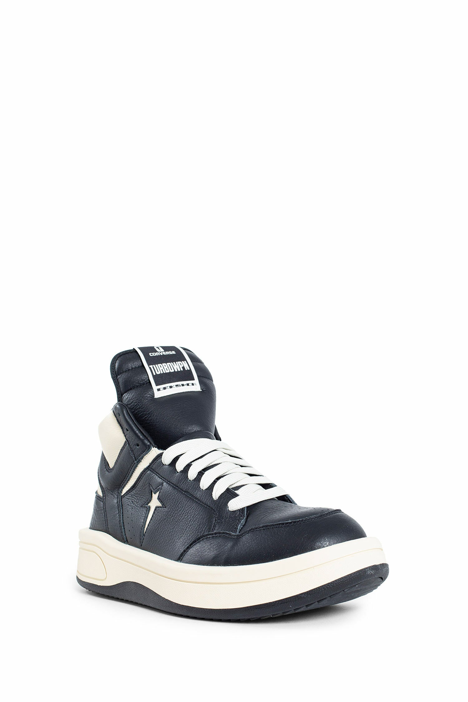 RICK OWENS MAN BLACK SNEAKERS