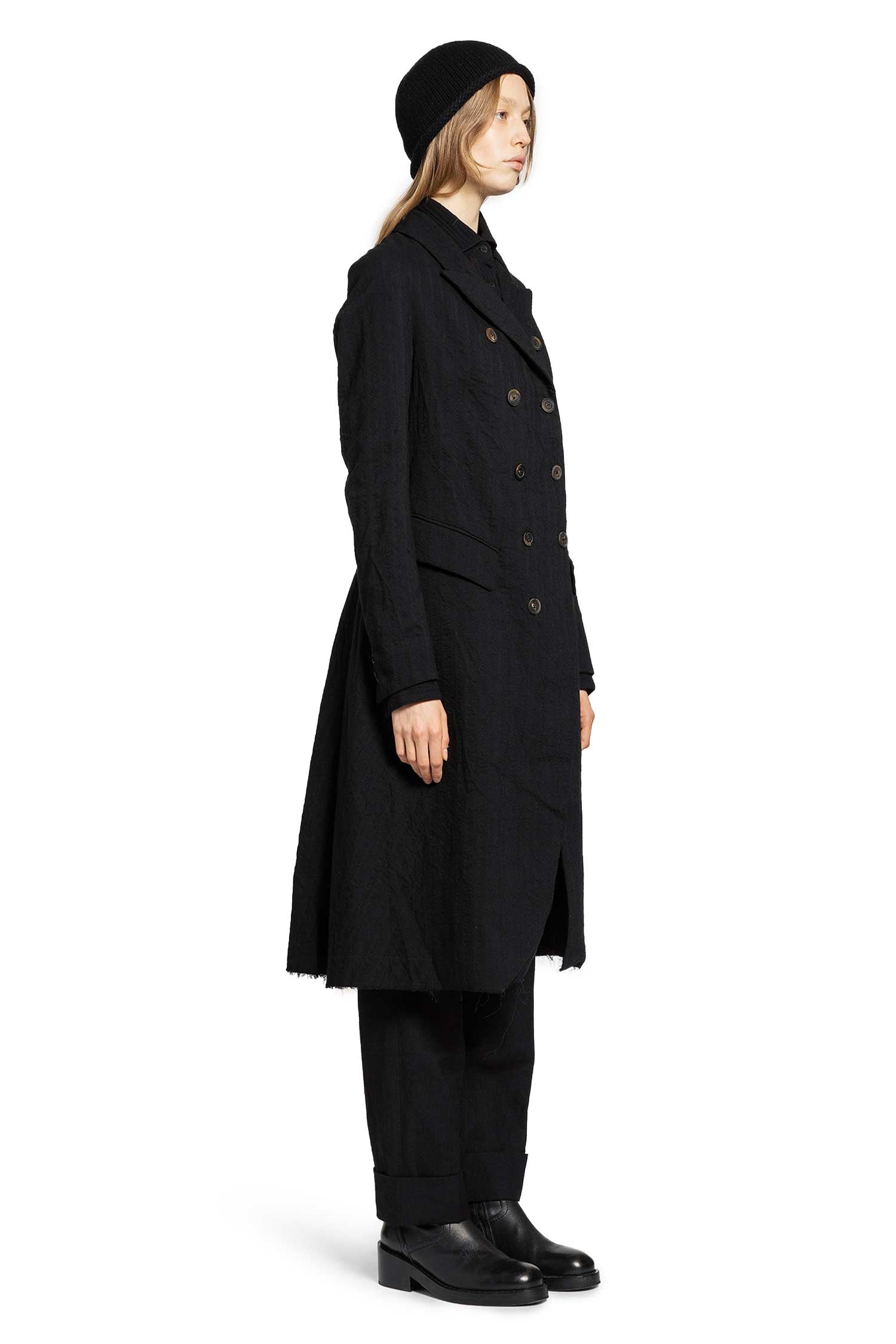 FORME D'EXPRESSION WOMAN BLACK COATS