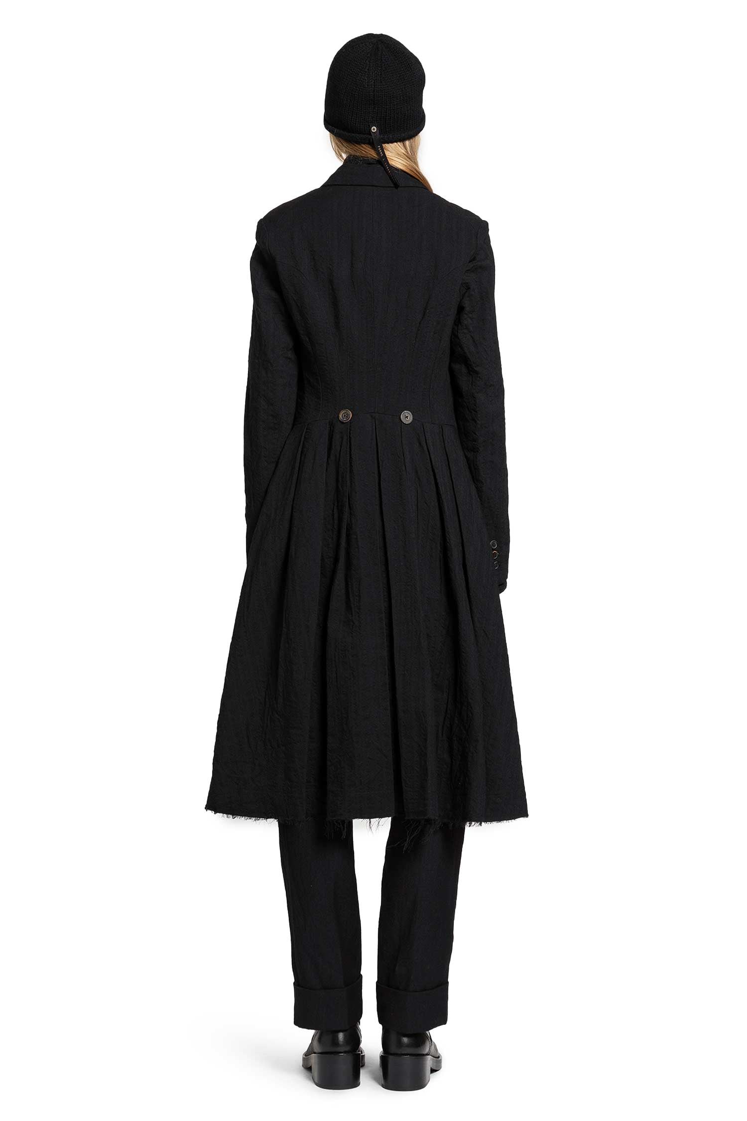 FORME D'EXPRESSION WOMAN BLACK COATS
