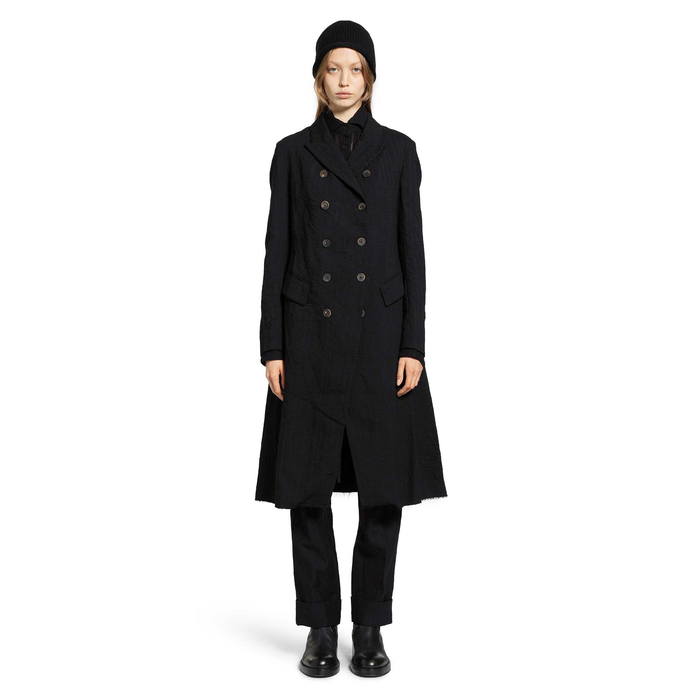 FORME D'EXPRESSION WOMAN BLACK COATS