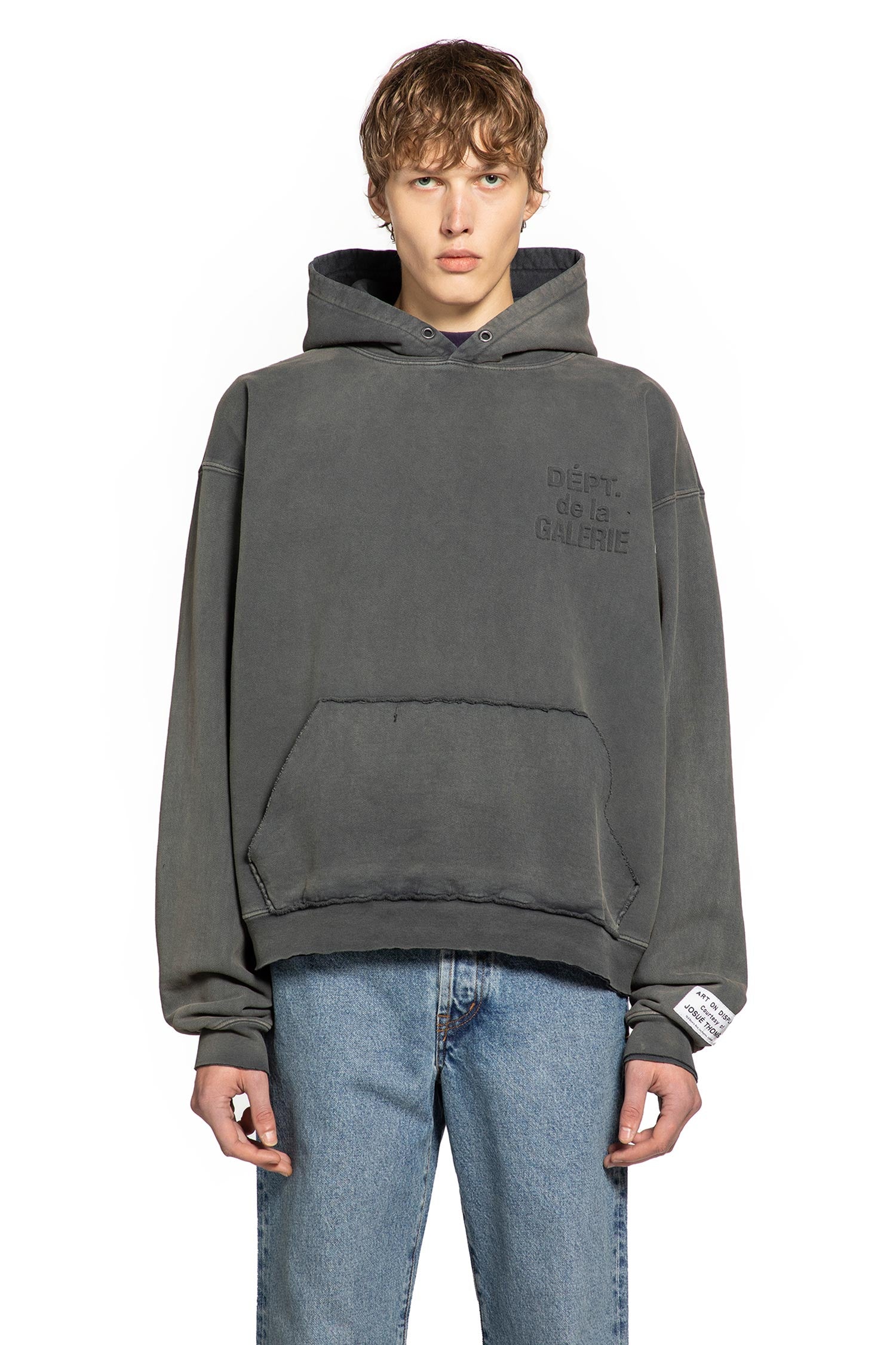 Dept Embossed Logo Hoodie