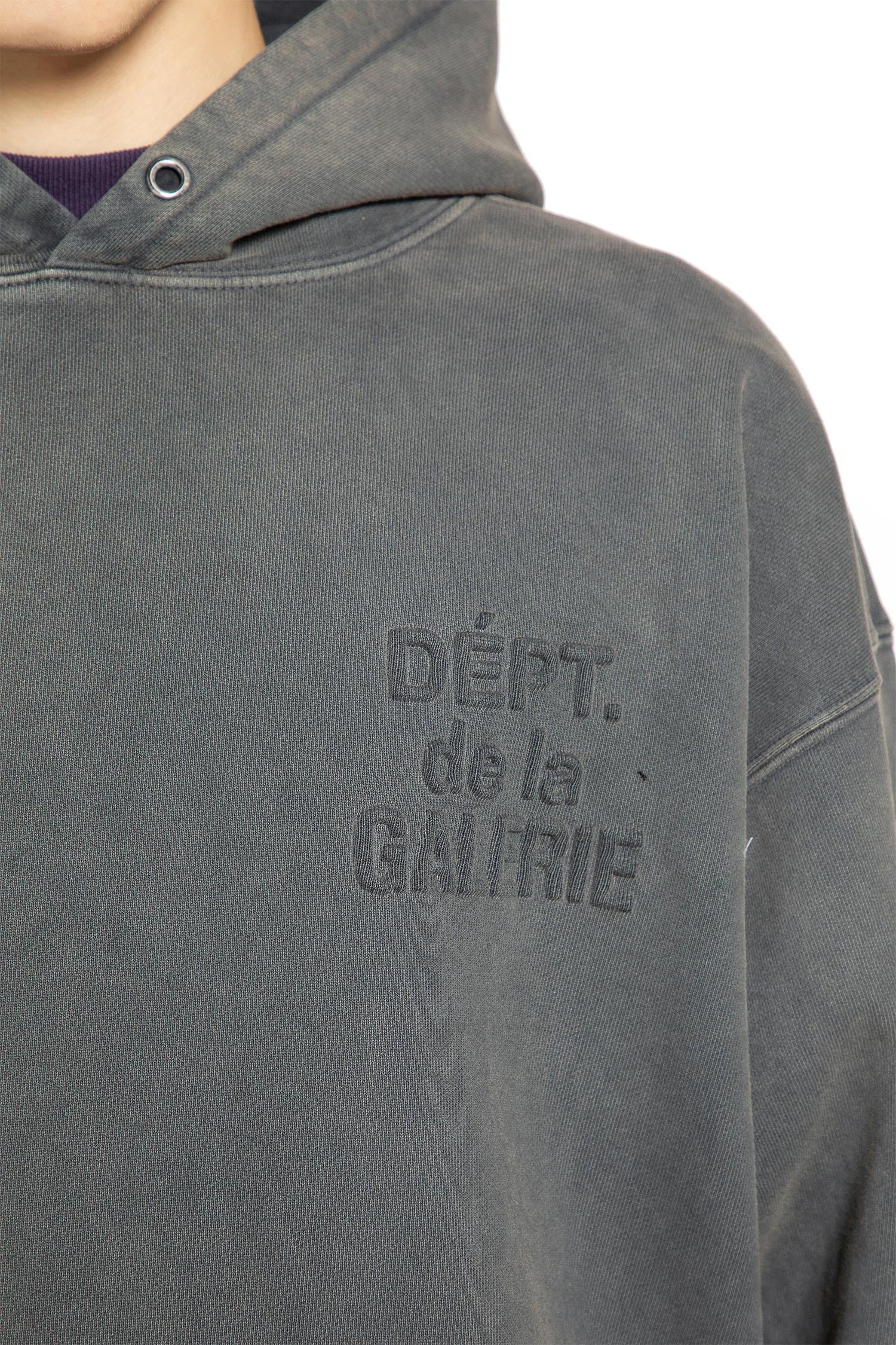 Dept Embossed Logo Hoodie