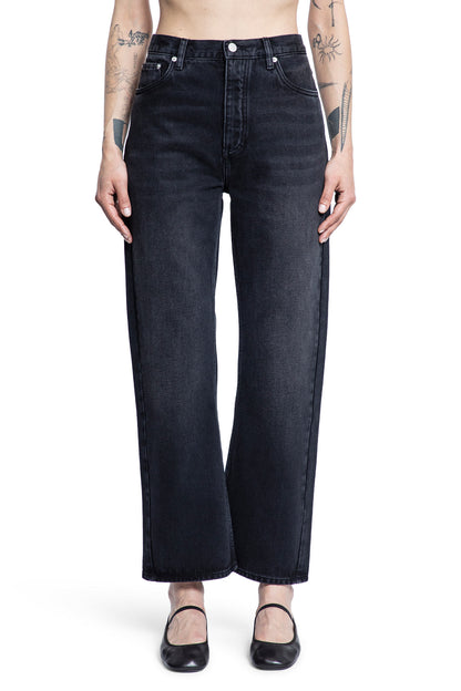 STUDIO NICHOLSON WOMAN BLACK JEANS