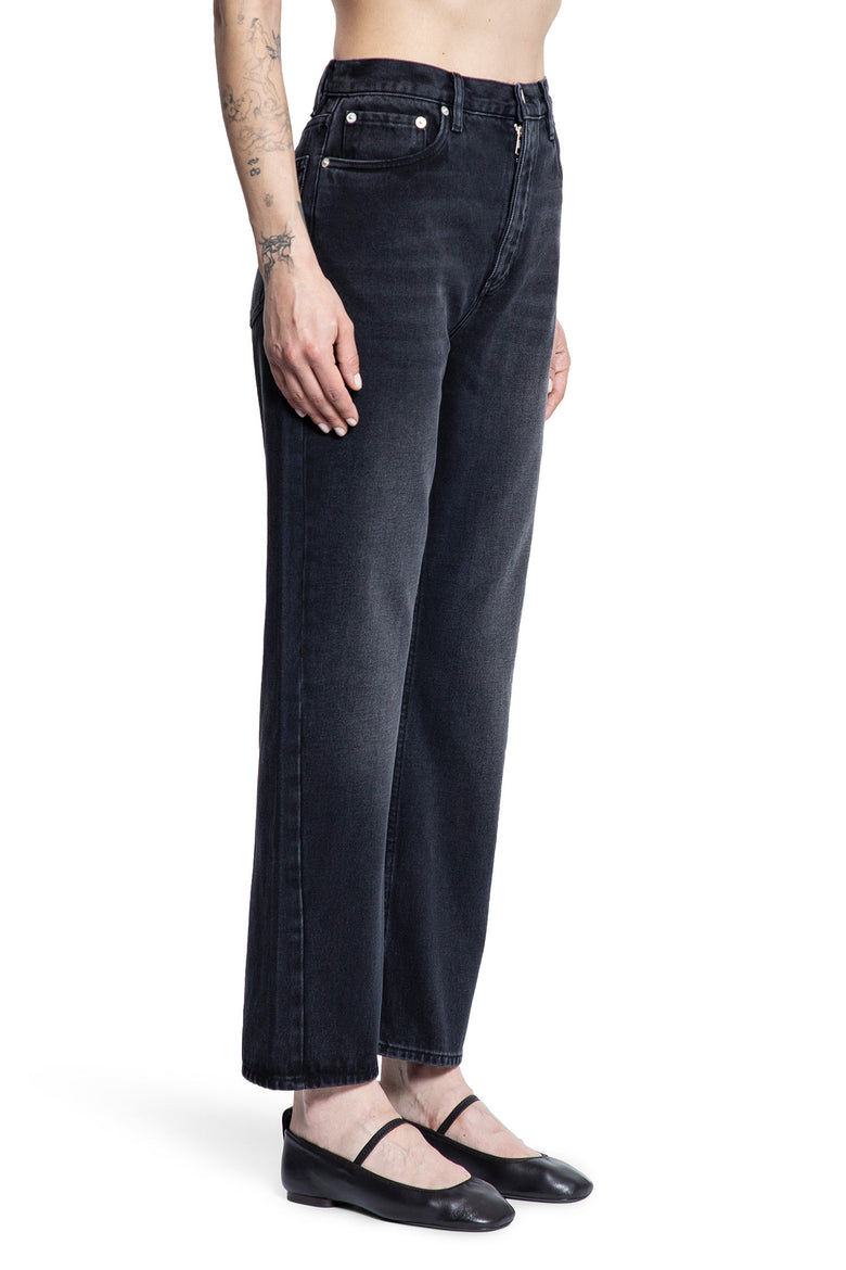 STUDIO NICHOLSON WOMAN BLACK JEANS