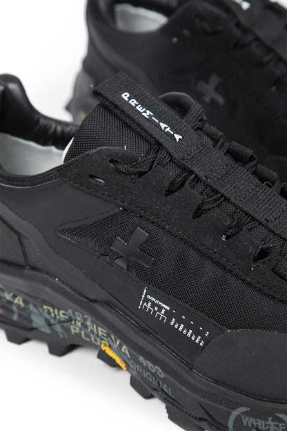 PREMIATA MAN BLACK SNEAKERS