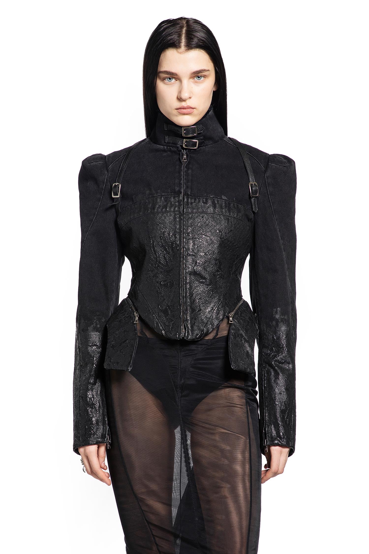 Coded Pain Denim Jacket