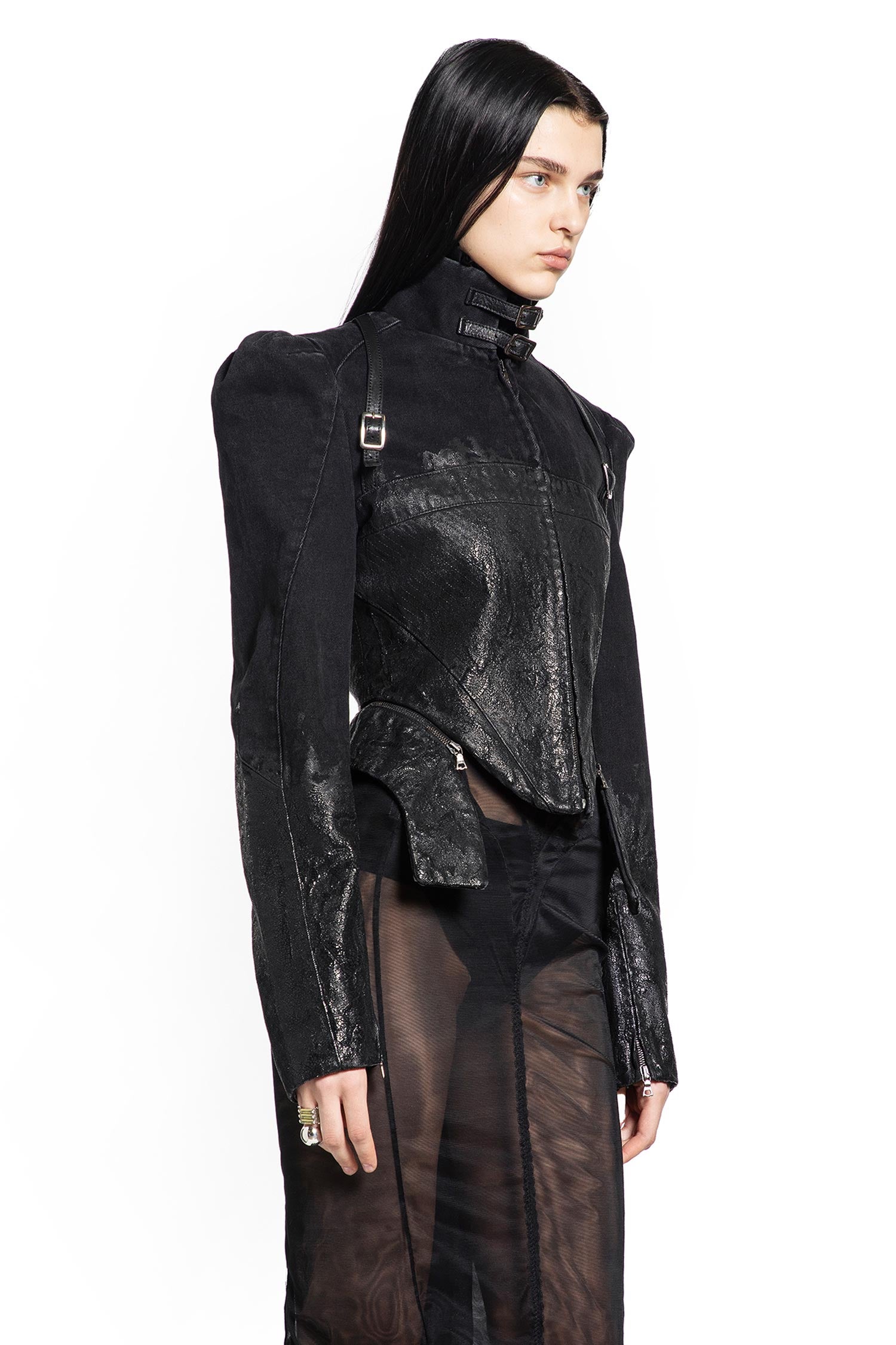 Coded Pain Denim Jacket