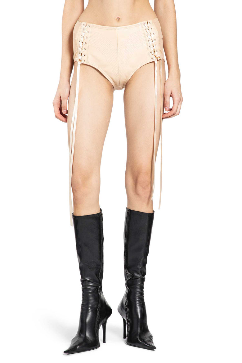 Stuck in Reality Leather Shorts