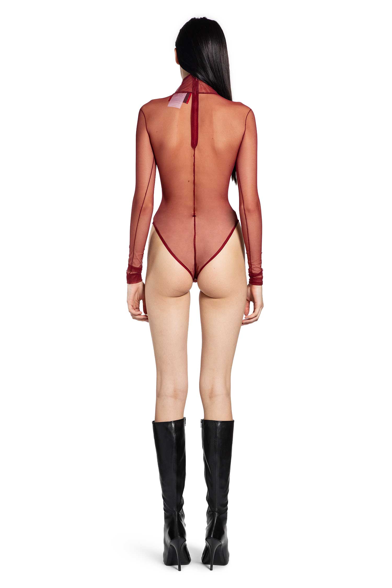 Embroidered Hair Bodysuit