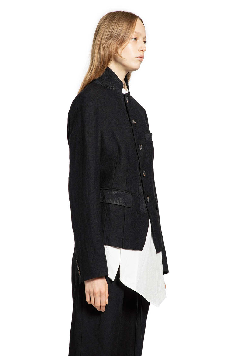 FORME D'EXPRESSION WOMAN BLACK JACKETS