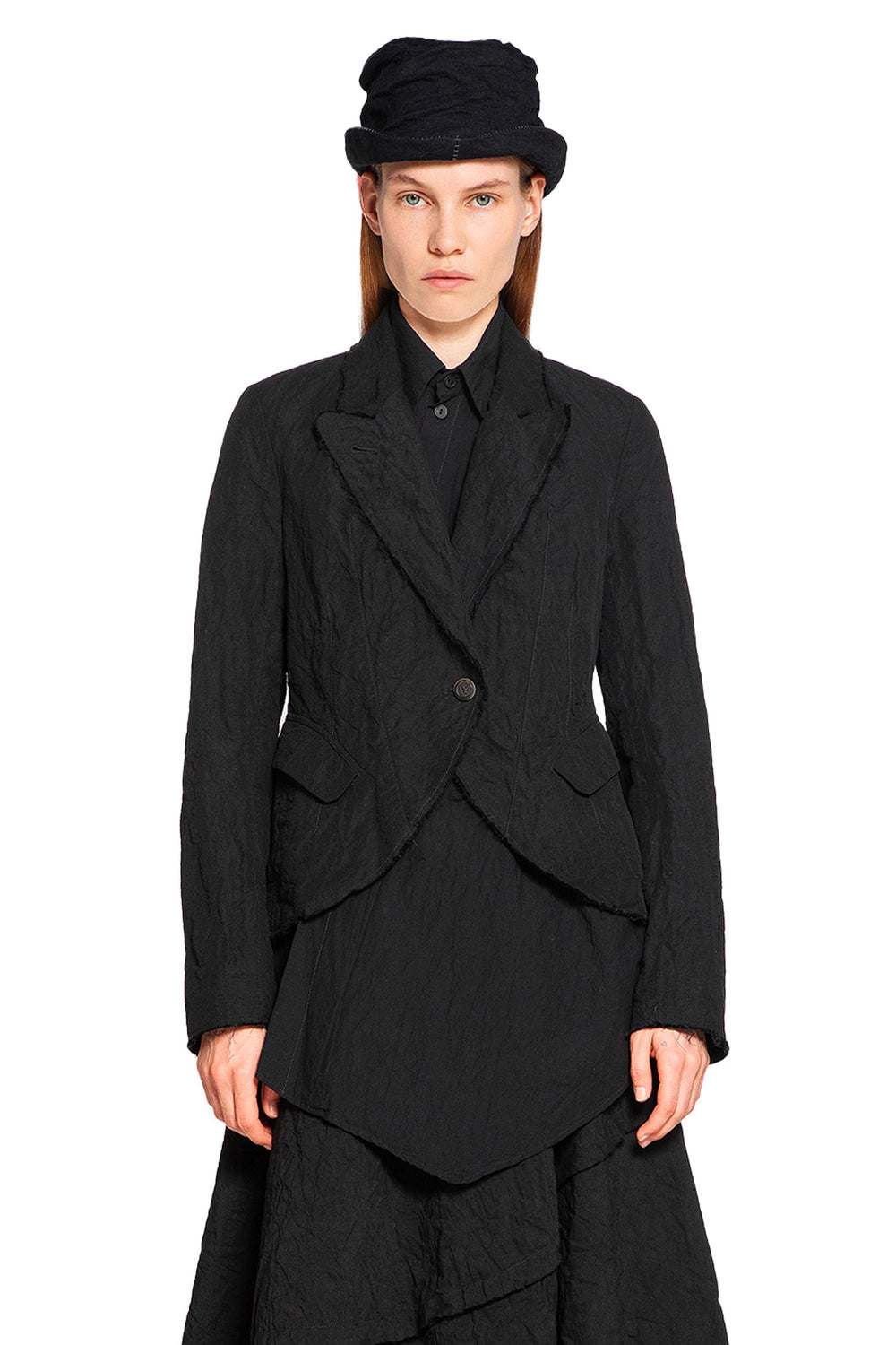 FORME D'EXPRESSION WOMAN BLACK BLAZERS