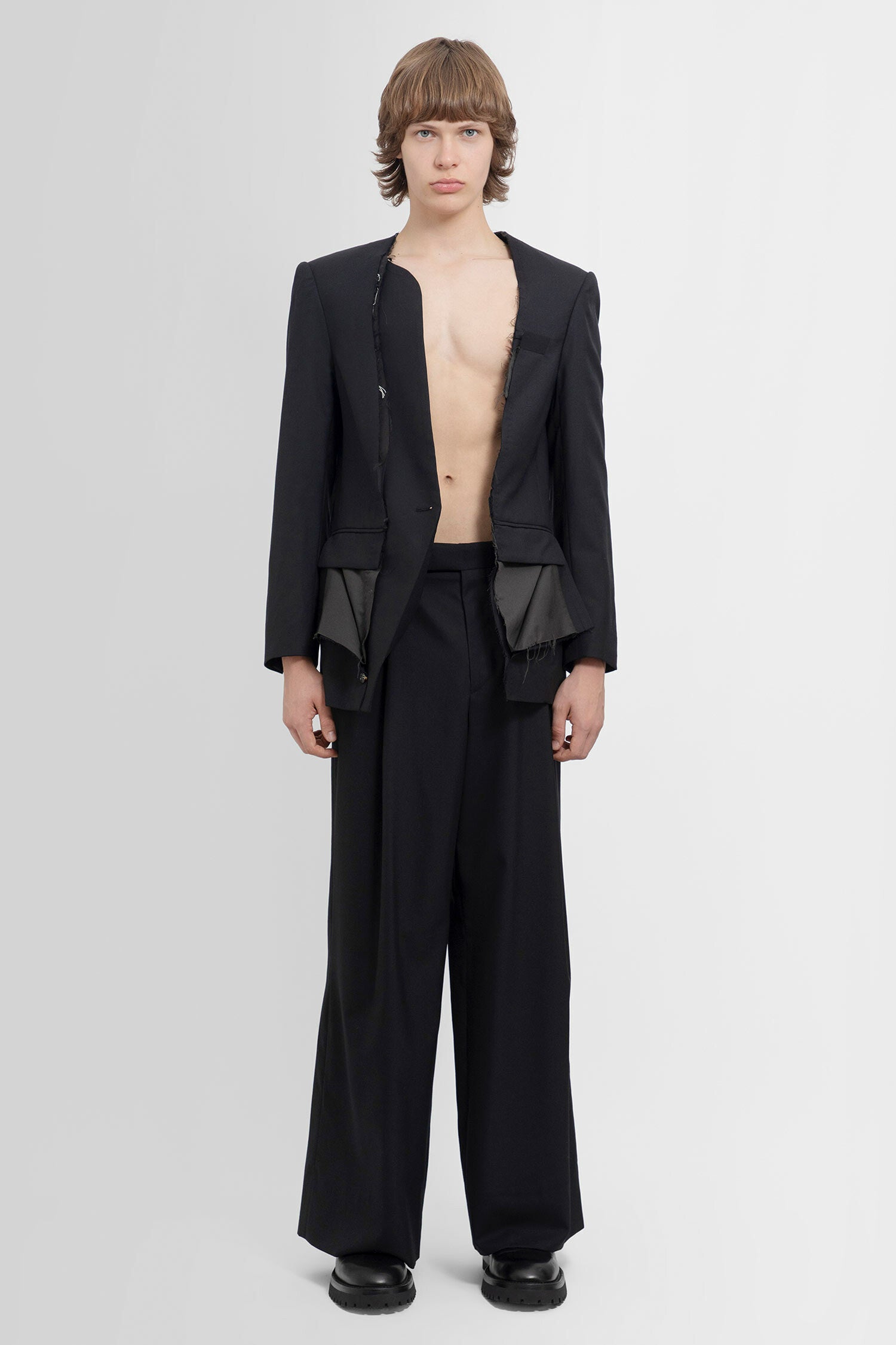 MARINA YEE MAN BLACK TROUSERS