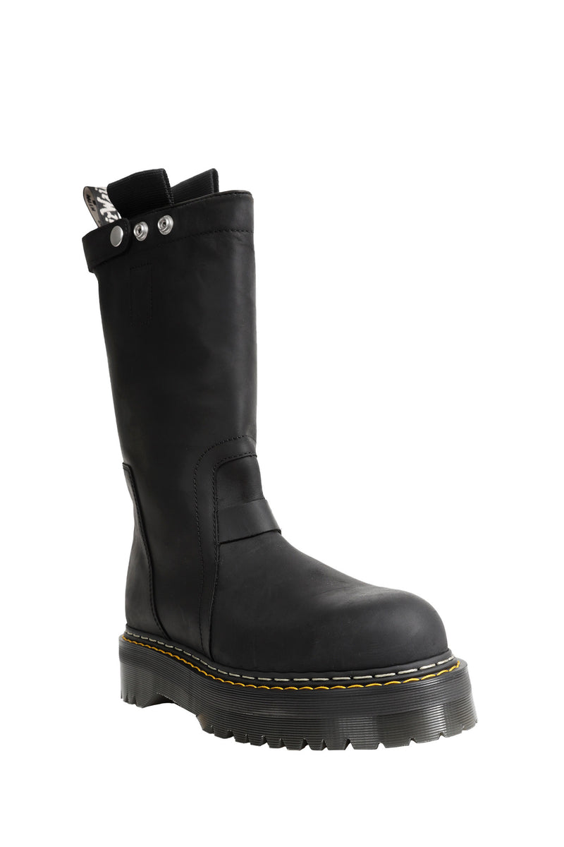 RICK OWENS Dr. Martens x Rick Owens Quad Sole Pull On Boots man