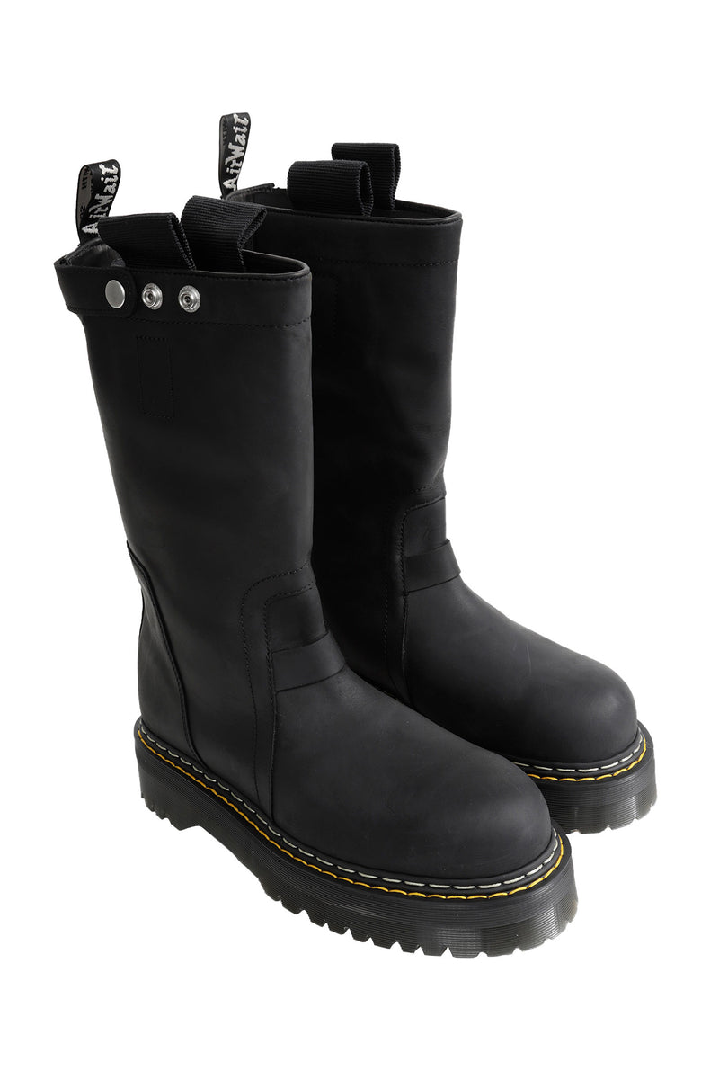 RICK OWENS Dr. Martens x Rick Owens Quad Sole Pull On Boots man