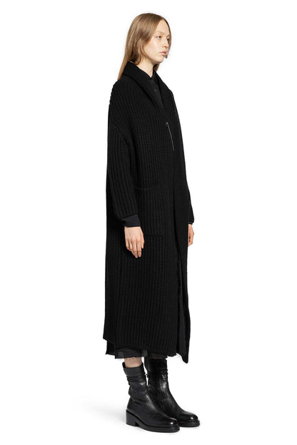 FORME D'EXPRESSION WOMAN BLACK KNITWEAR
