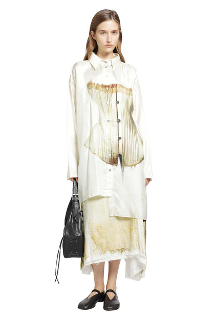 Unbalanced Silk Shirt